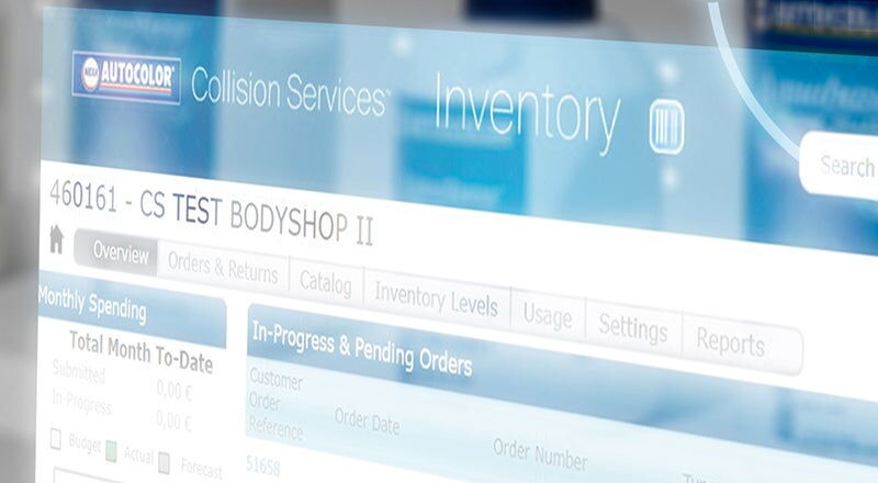 Business Solutions -  ein Bildschirm mit NEXA Anwendungssoftware