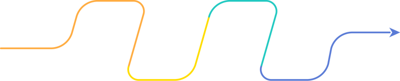 Winding curve with direction